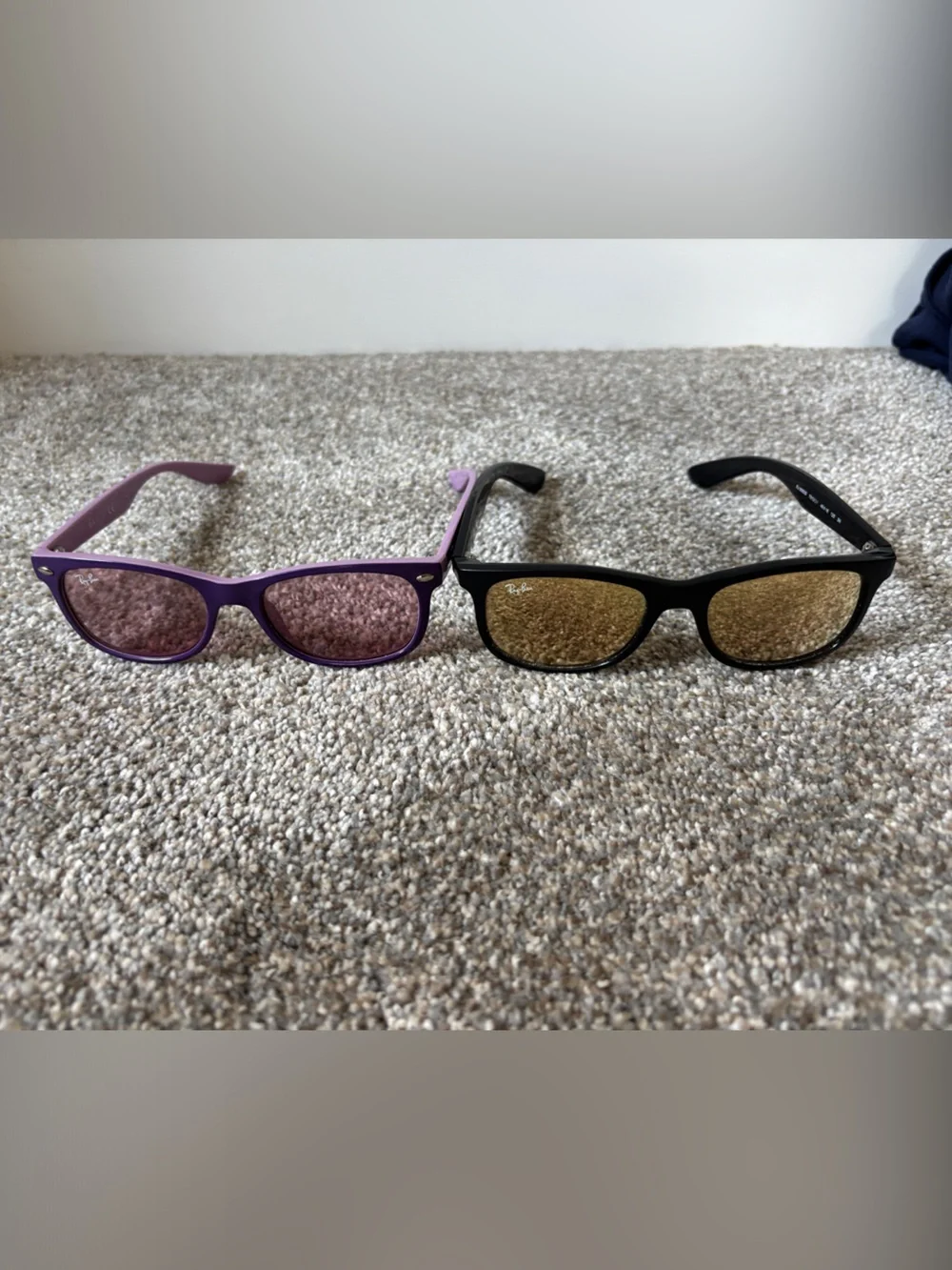Ray-Ban Kid’s Purple and Black Sunglasses Set